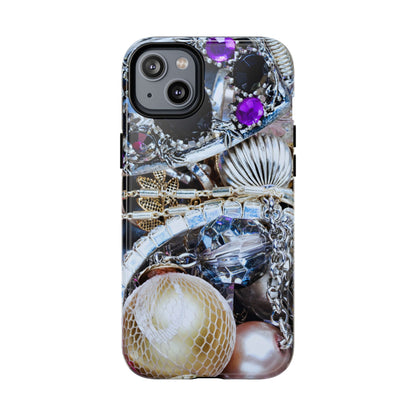 Protective Magnetic Phone Case – Chrome Jewel