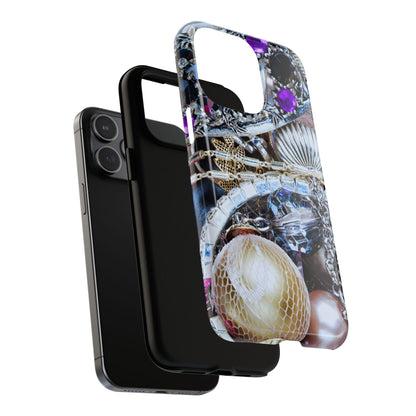 Protective Magnetic Phone Case – Chrome Jewel