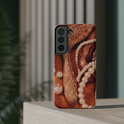 Impact-Resistant Phone Case – Bronze Vanity