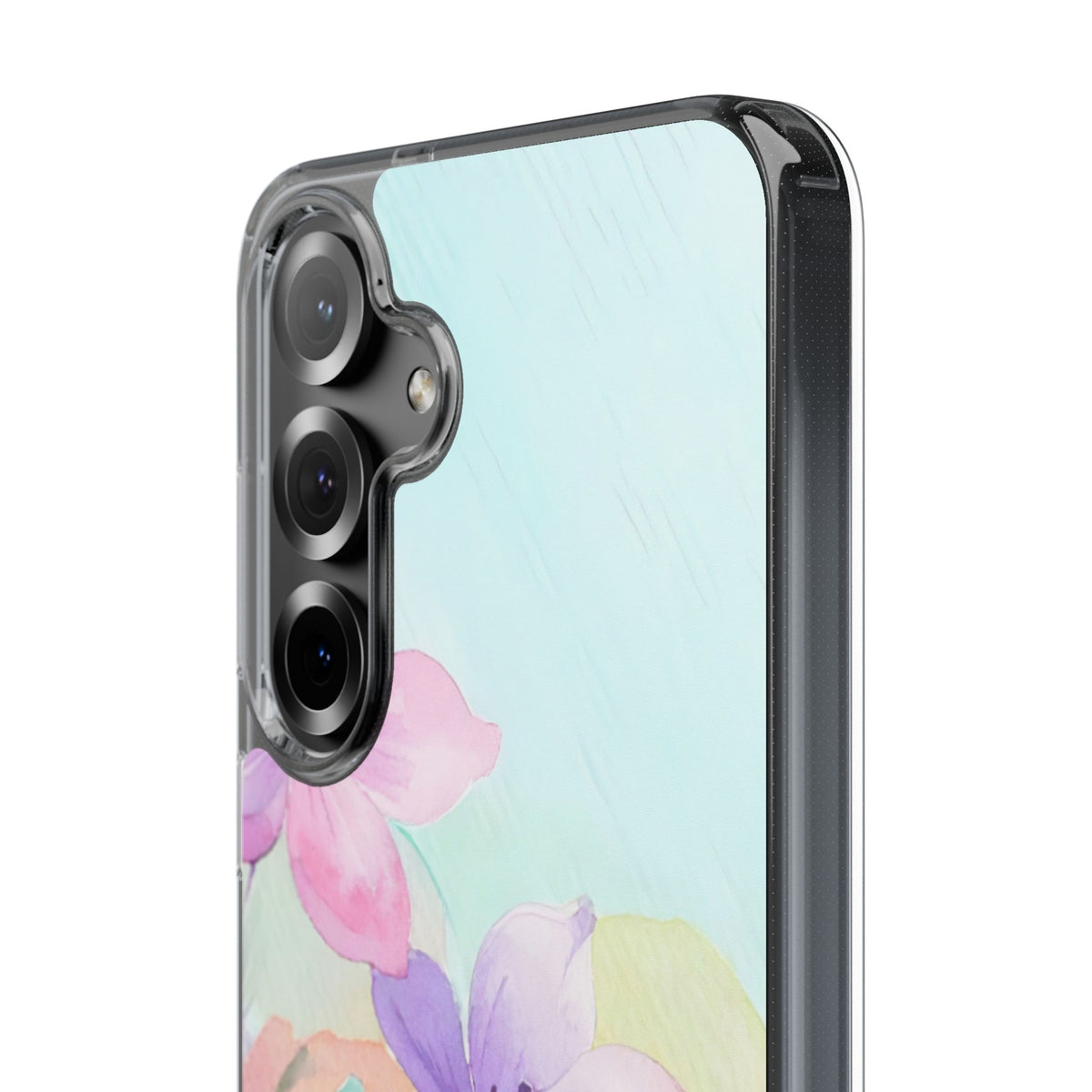 Clear Phone Case – Water Petal
