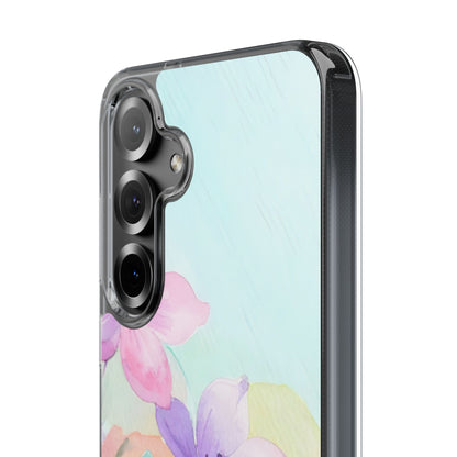 Clear Phone Case – Water Petal