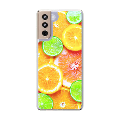 Clear Phone Case – Sunkissed Citrus