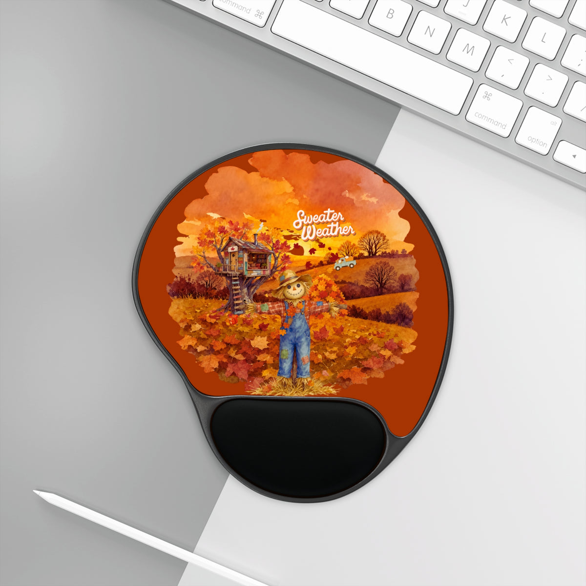 Mouse Pad With Wrist Rest