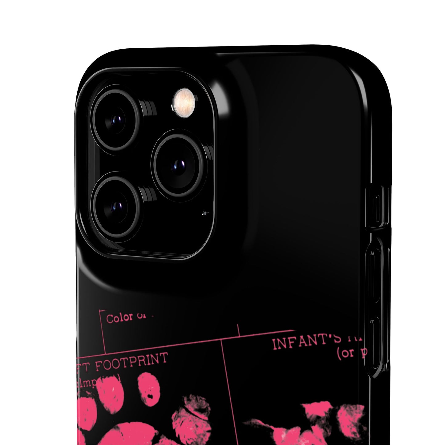 Snap Phone Case – Mom’s Little Pink Footprints