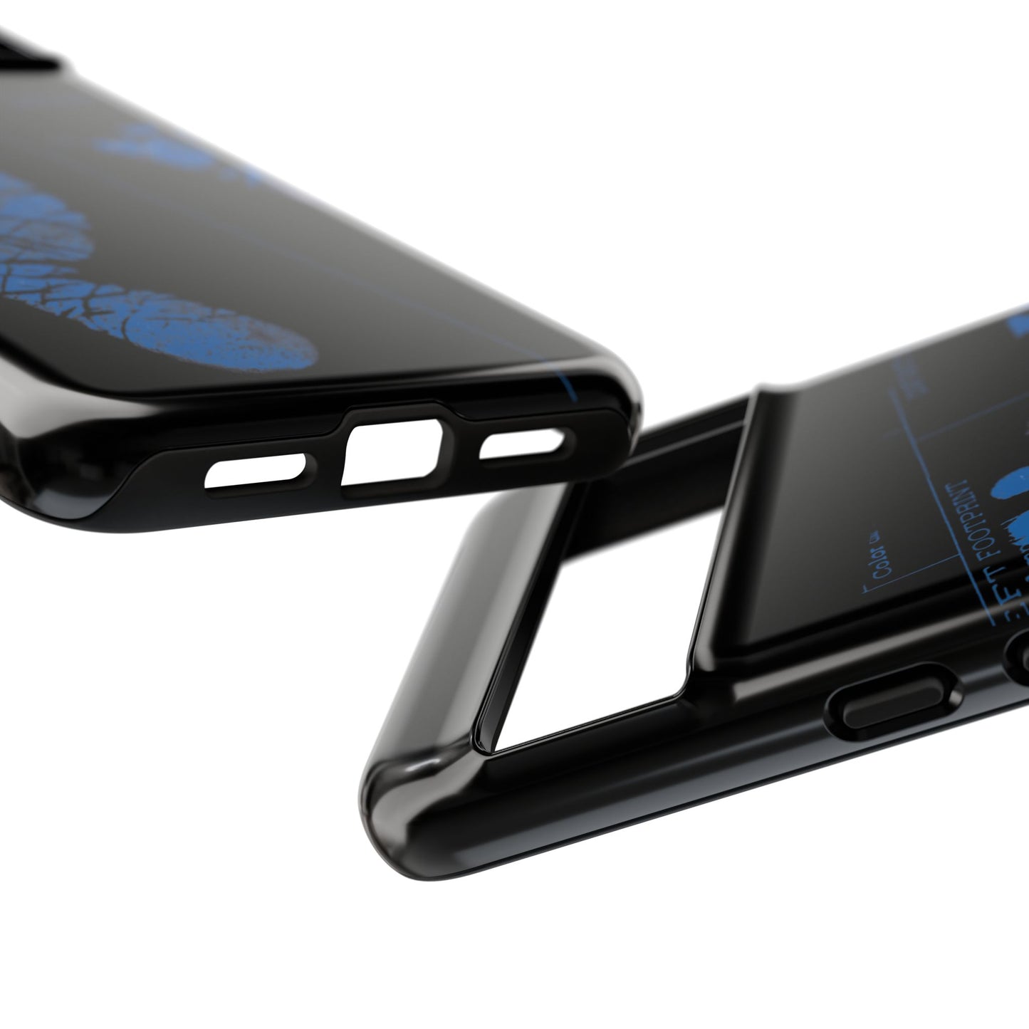Protective Phone Case – Mom’s Little Blue Footprints