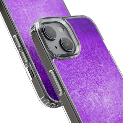 Clear Phone Case – Violet Voltage