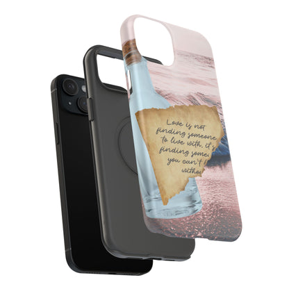 Impact-Resistant Phone Case – Written in the Tide – Compatible with iPhone 11–17 & Samsung Galaxy S22–S26 Series