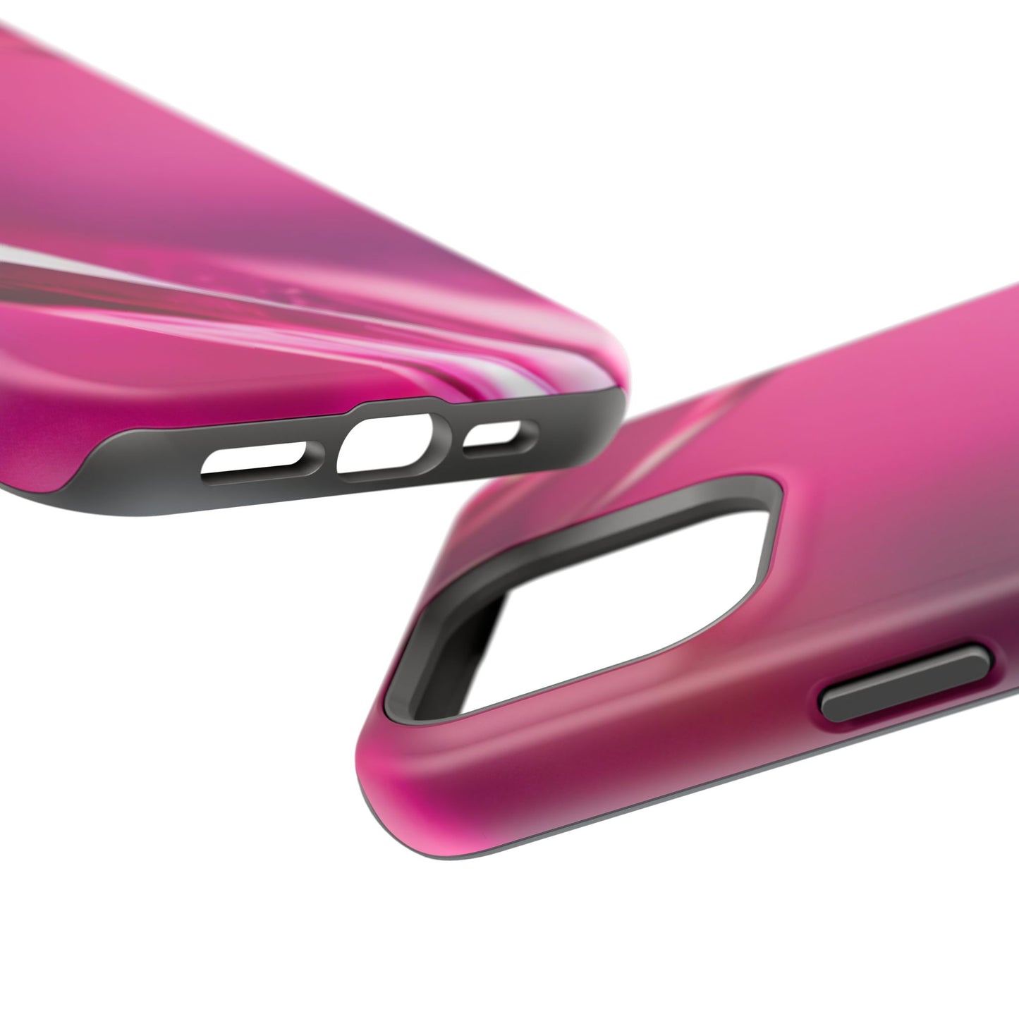 Impact-Resistant Phone Case – Magenta Motion
