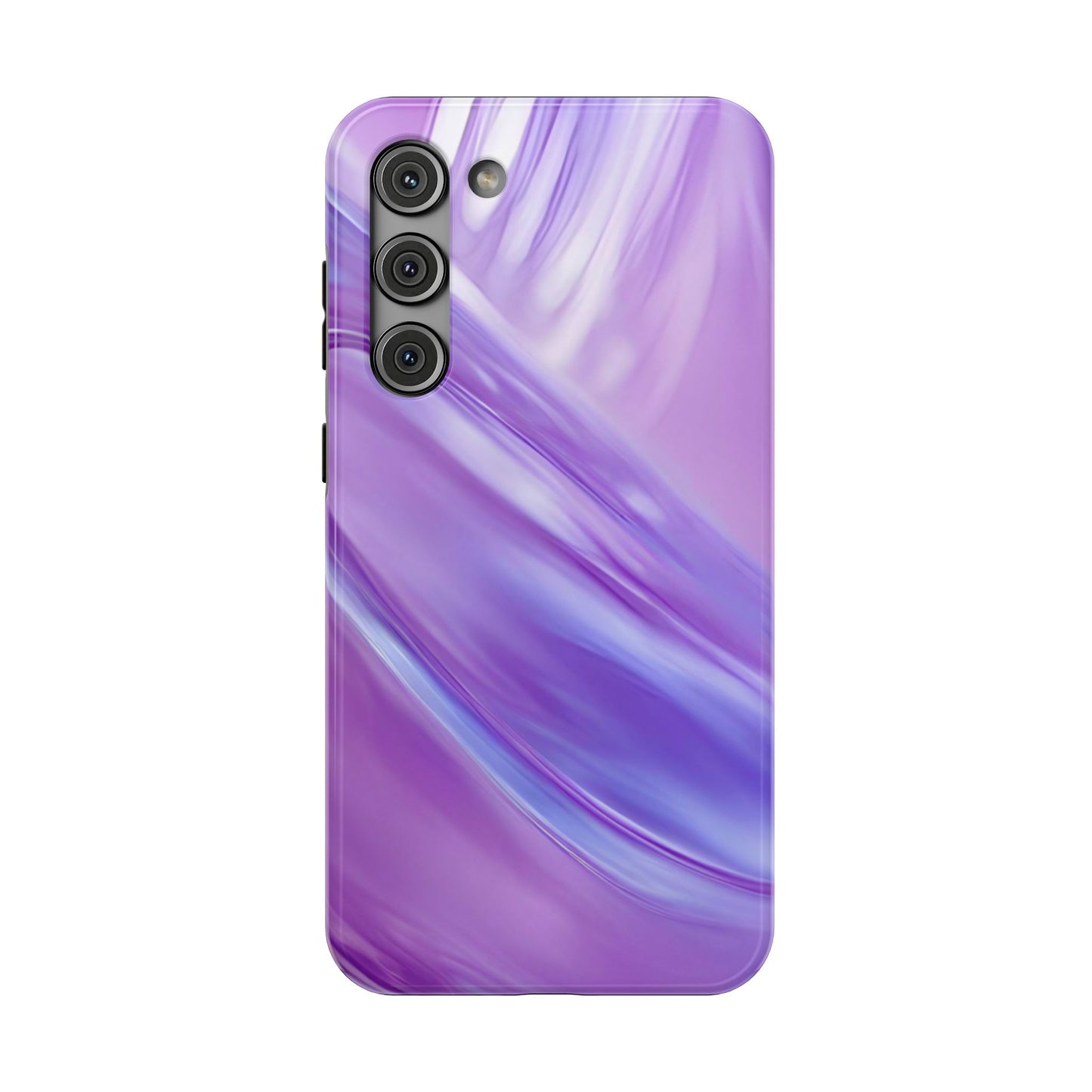 Impact-Resistant Phone Case – Lavender Wave