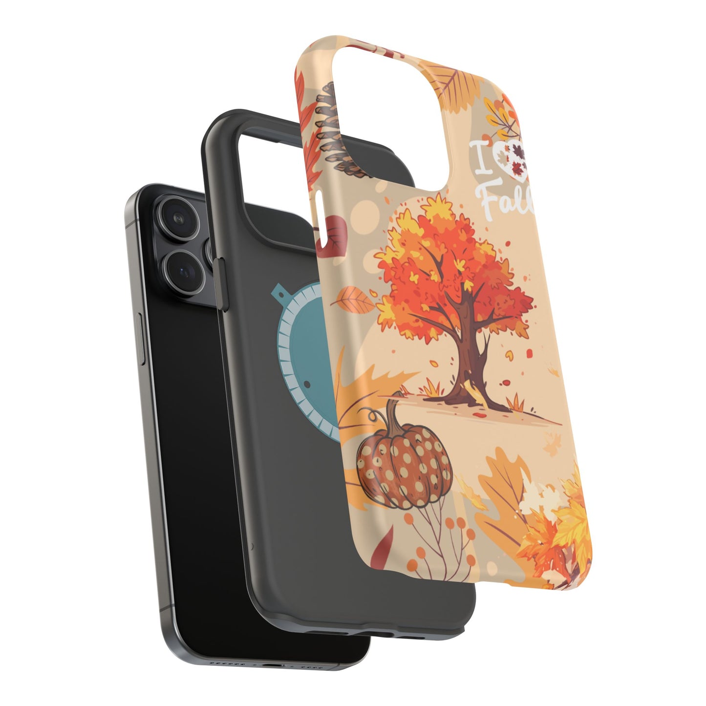 Wireless-Charging Compatible Case – Fall in Love