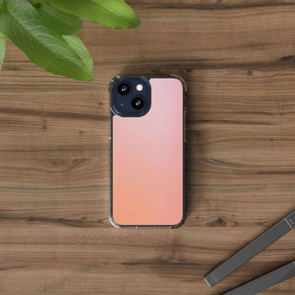 Clear Phone Case – Peachy Calm