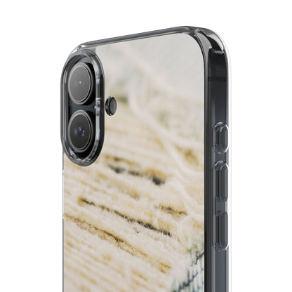 Clear Phone Case – Woven Warmth