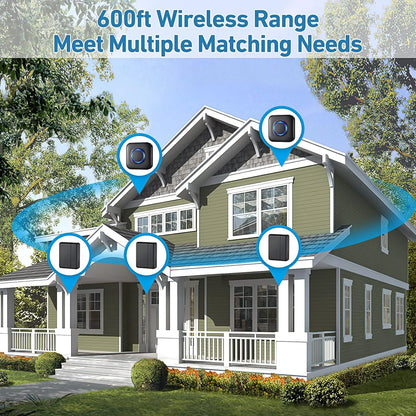 , 16Ft Black Motion Household Sensors & Alarms