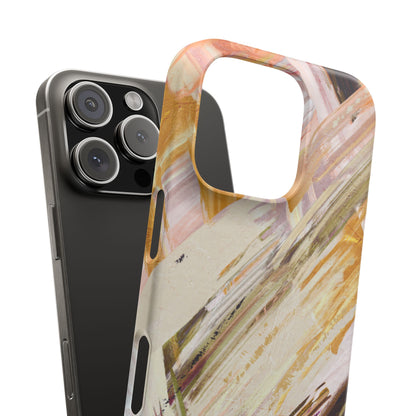 Snap Phone Case – Brush & Bronze