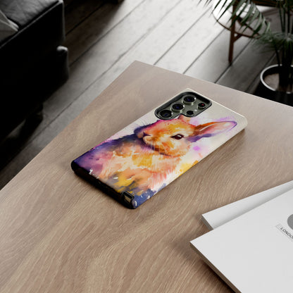Protective Phone Case – Painted Hare