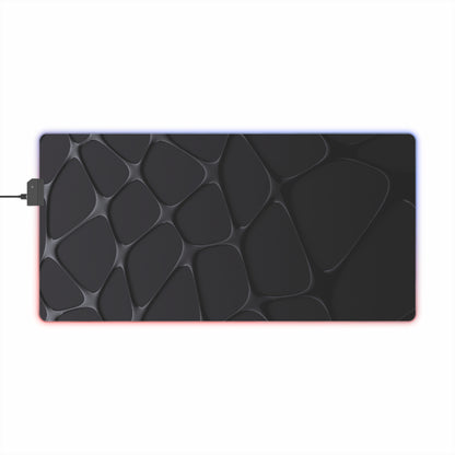 Gaming LED Desk Mat – Night Scale