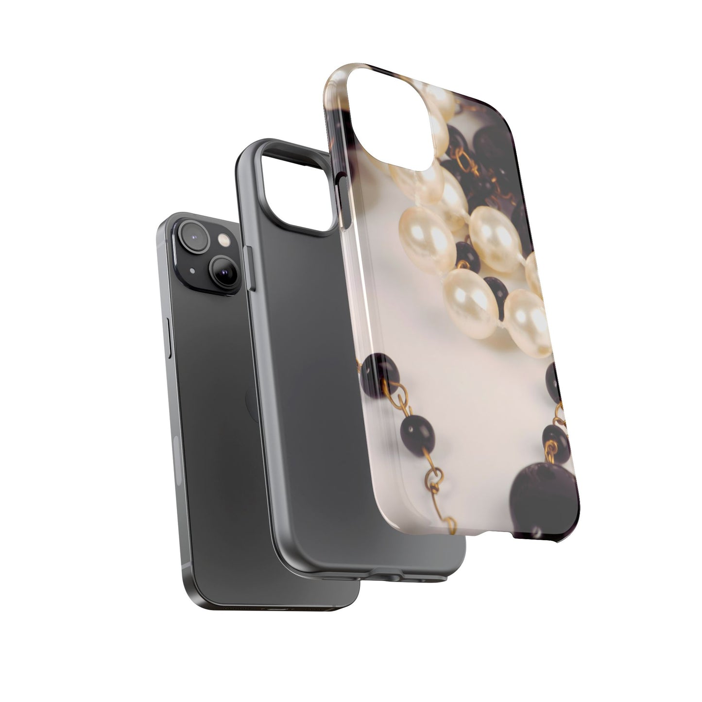 Protective Phone Case – Noir Pearl