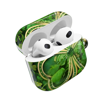 Earbud Case Cover – Lucky Clover Shamrock Kiss