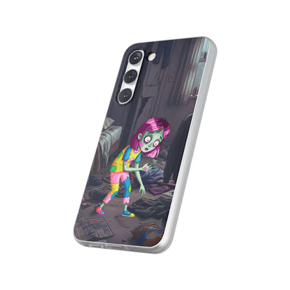 Zombie Girl Phone Case — Cute Creepy Cartoon Phone Cover