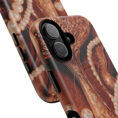 Protective Magnetic Phone Case – Bronze Vanity