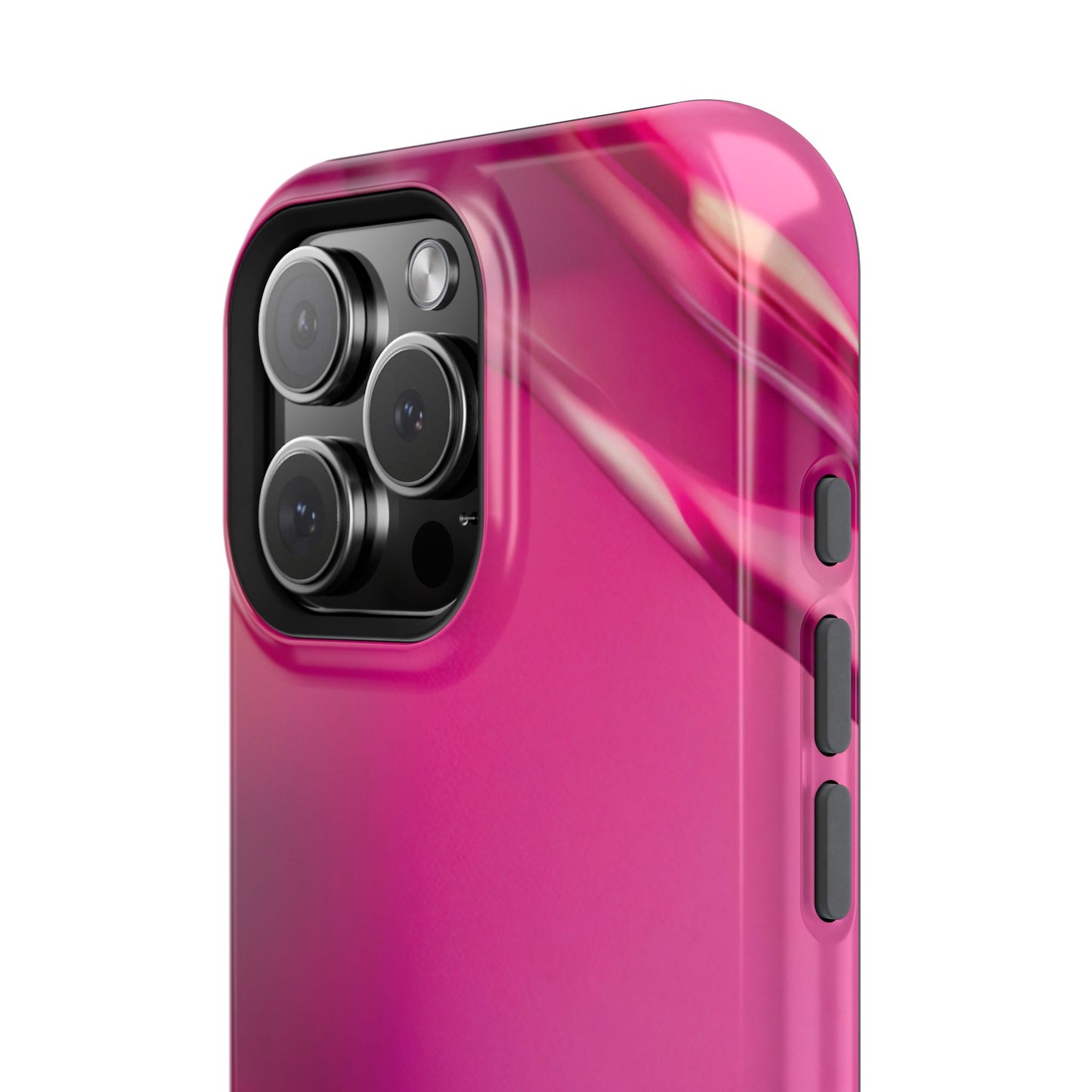 Impact-Resistant Phone Case – Magenta Motion