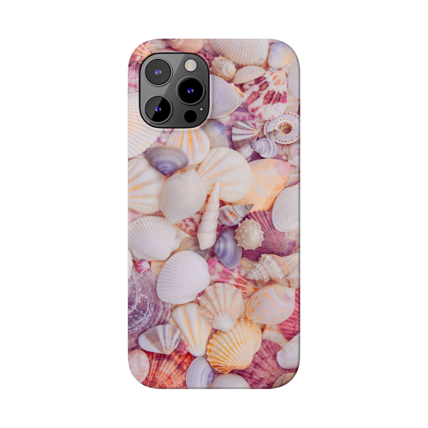 Slim Phone Case – Shell Scatter