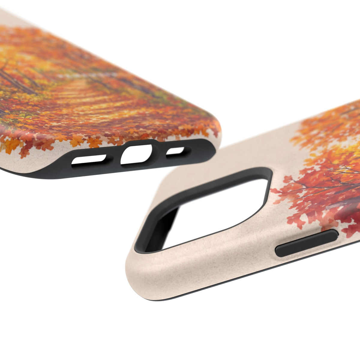 Wireless-Charging Compatible Case – Autumn Remembered – Compatible with iPhone 13–17 & Samsung Galaxy S25–S26 Series