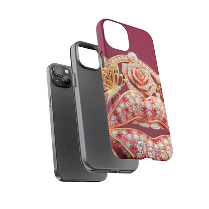 Protective Phone Case – Kiss of Gold