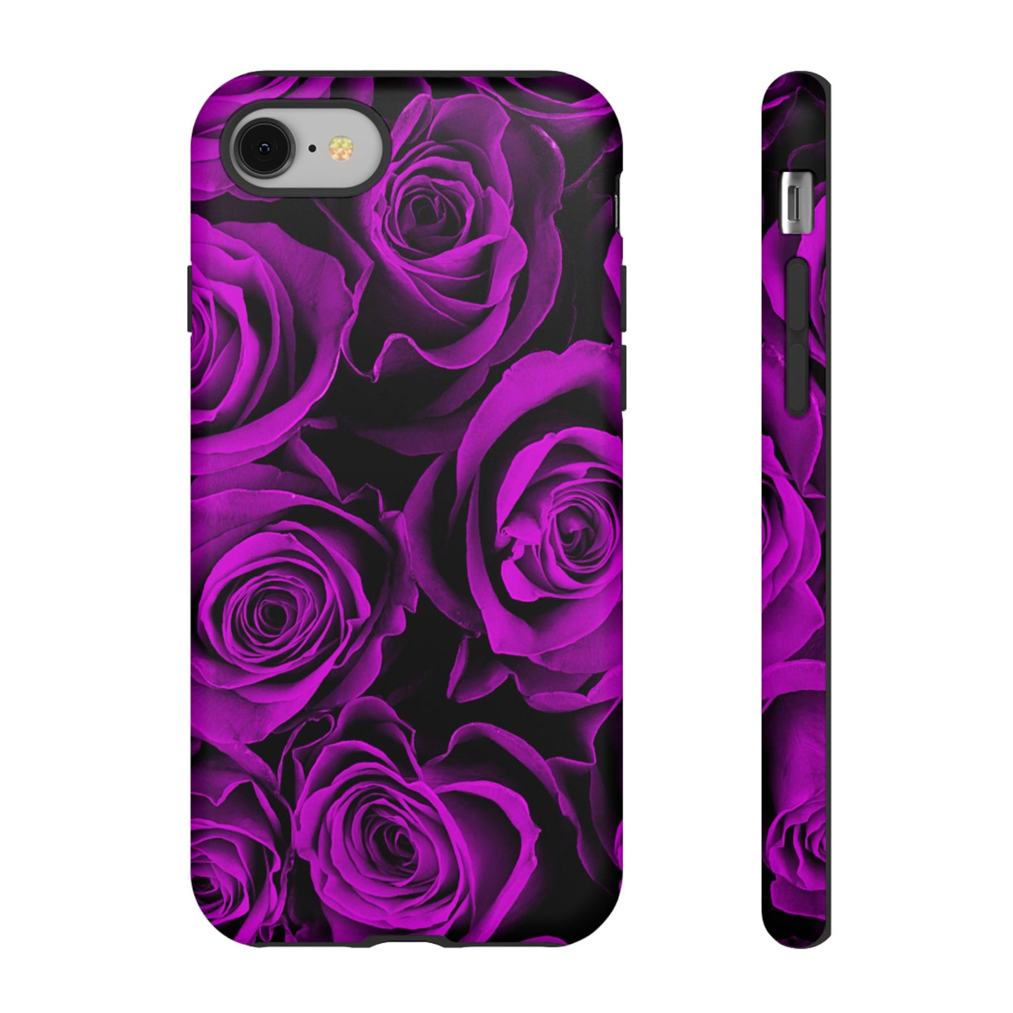 Protective Phone Case – Amethyst Roses
