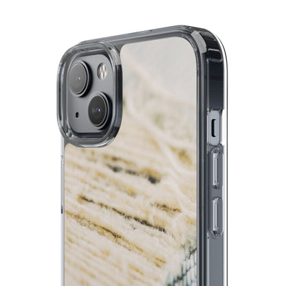 Clear Phone Case – Woven Warmth