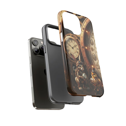 Protective Phone Case – Clockwork Cottontail