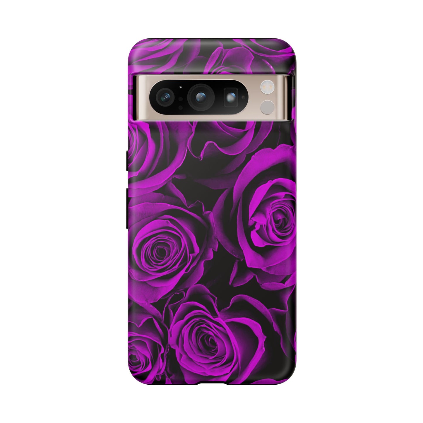 Protective Phone Case – Amethyst Roses