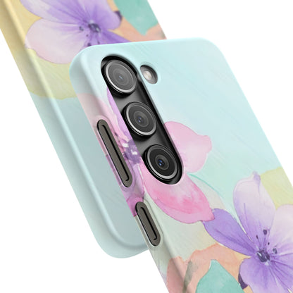 Snap Phone Case – Water Petal