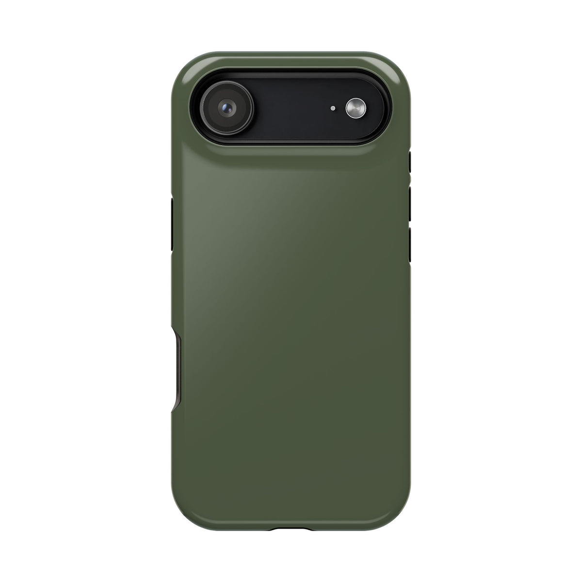 Impact-Resistant Phone Case — Military Green Protective Shockproof Cover