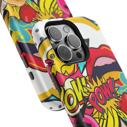 Impact-Resistant Phone Case – Pop Off – Compatible with iPhone 11–17 & Samsung Galaxy S22–S26 Series