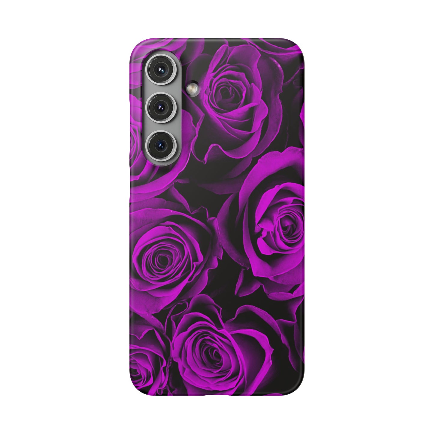 Snap Phone Case – Amethyst Roses