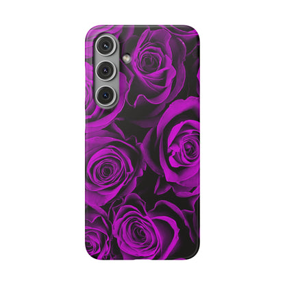 Snap Phone Case – Amethyst Roses