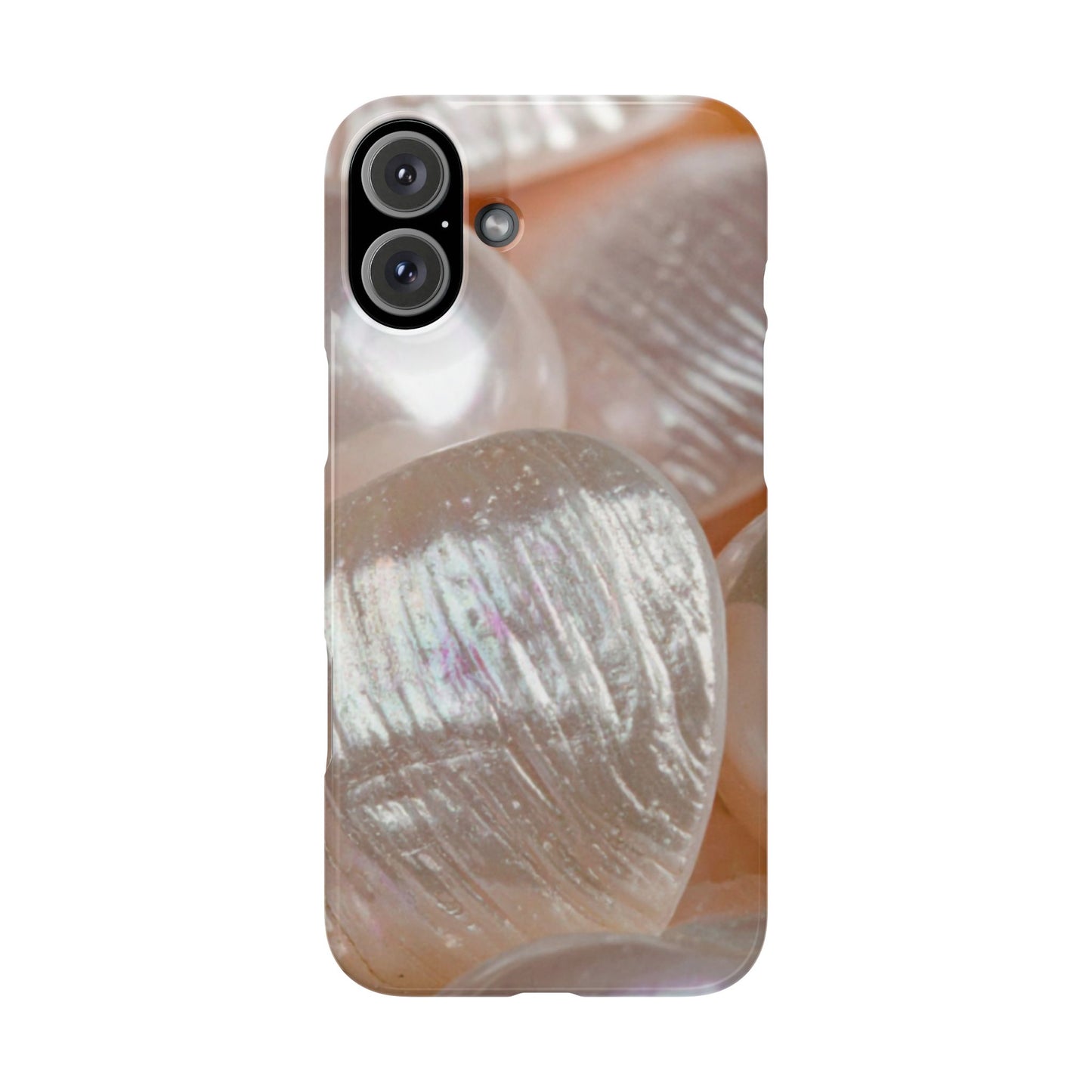 Slim Phone Case – Blush Pearl