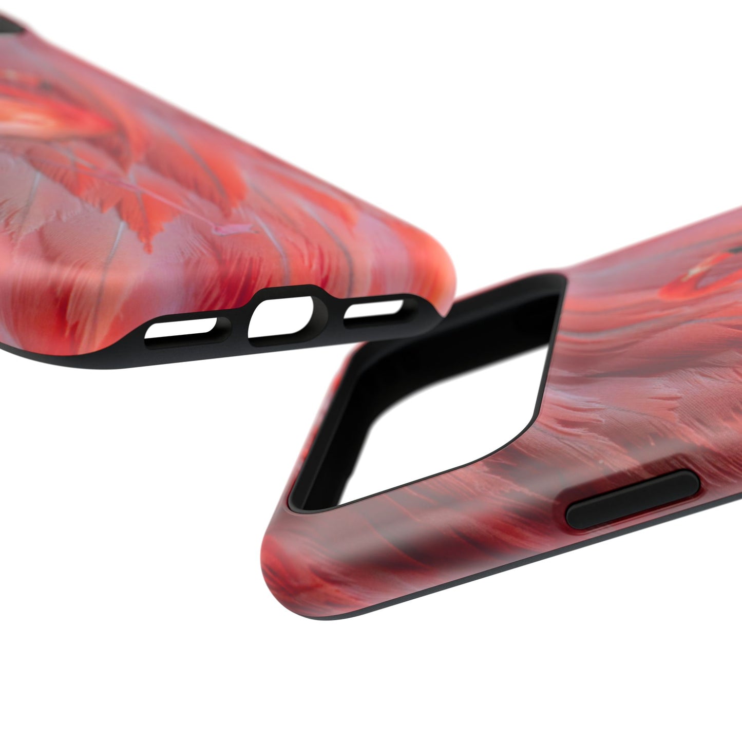 Impact-Resistant Phone Case – Scarlet Plume
