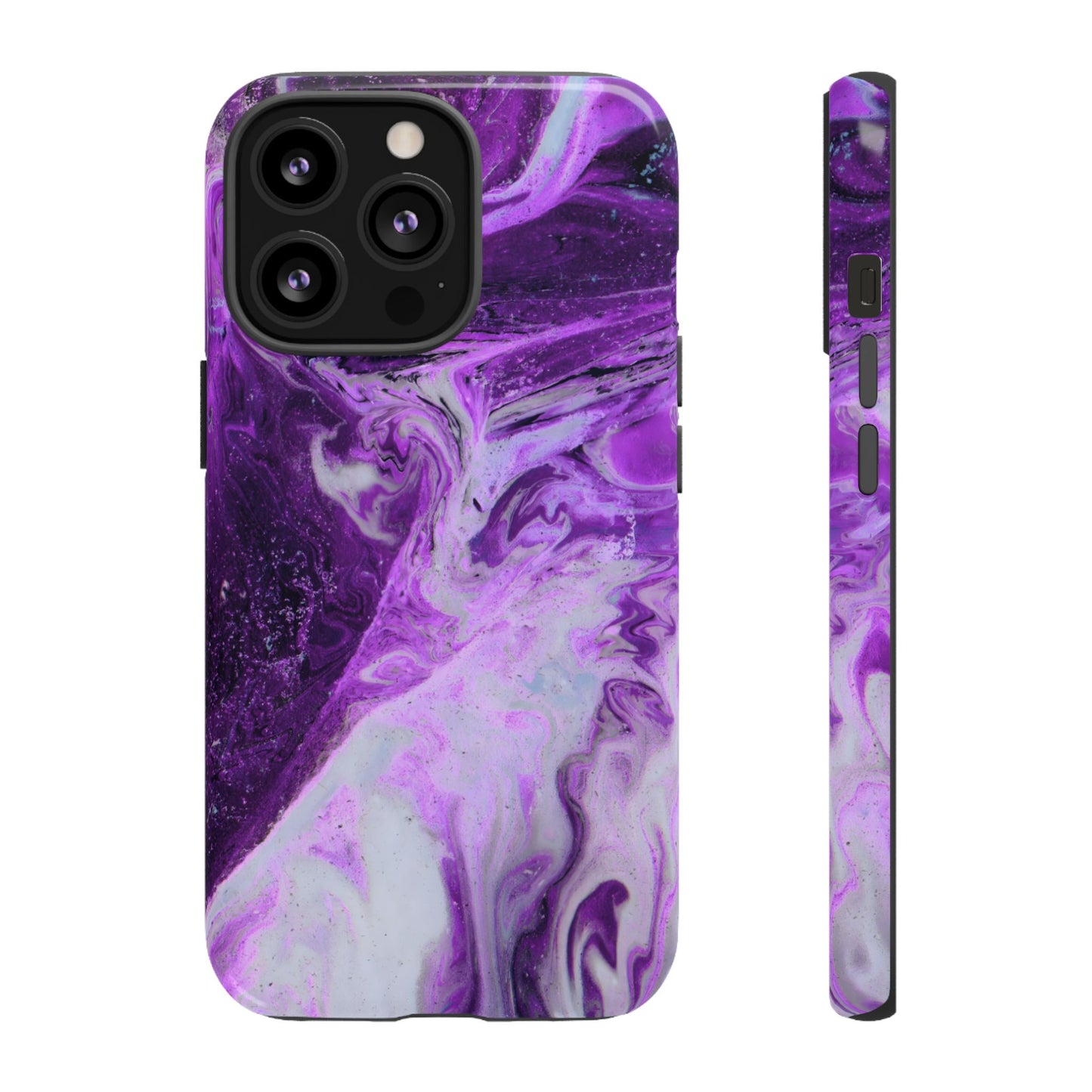 Protective Phone Case – Midnight Amethyst