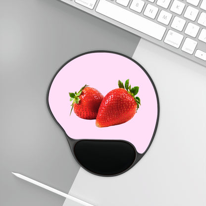 Ergonomic Mouse Pad – Strawberry Sweet