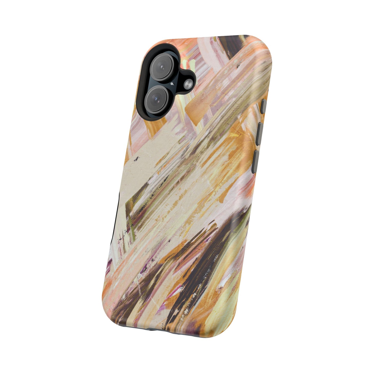 Wireless-Charging Compatible Case – Brush & Bronze