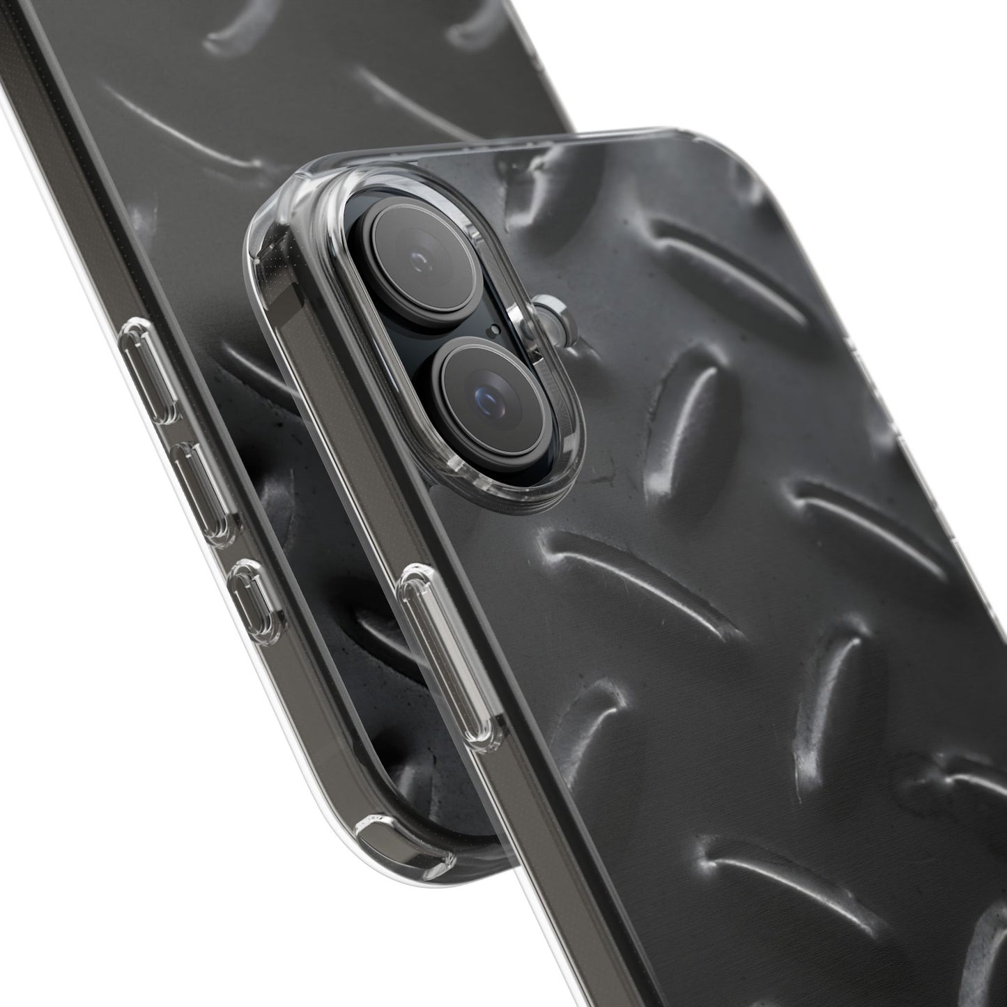 Clear Phone Case – Blackout Plate