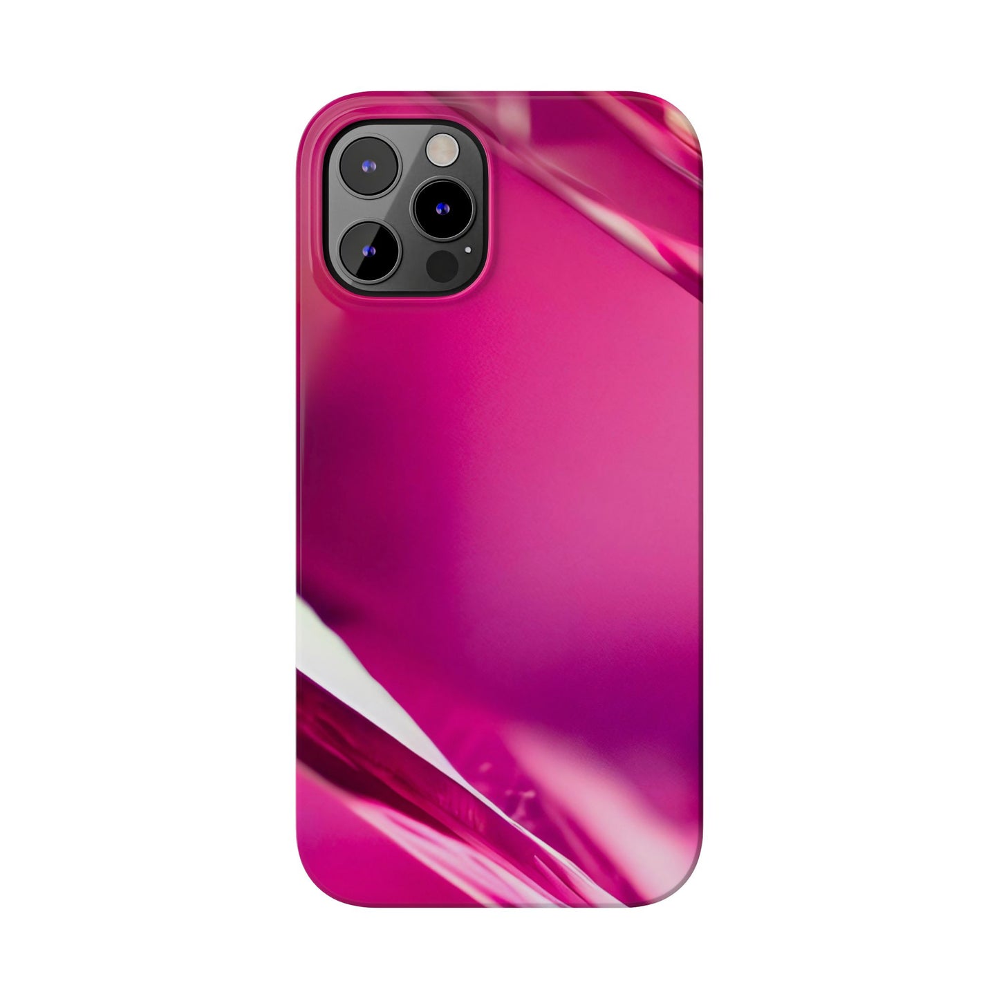 Slim Phone Case – Magenta Motion