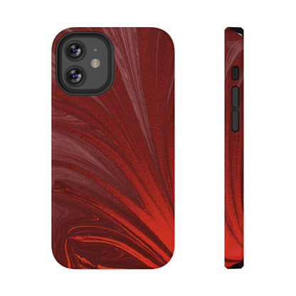 Impact-Resistant Phone Case — Crimson Current