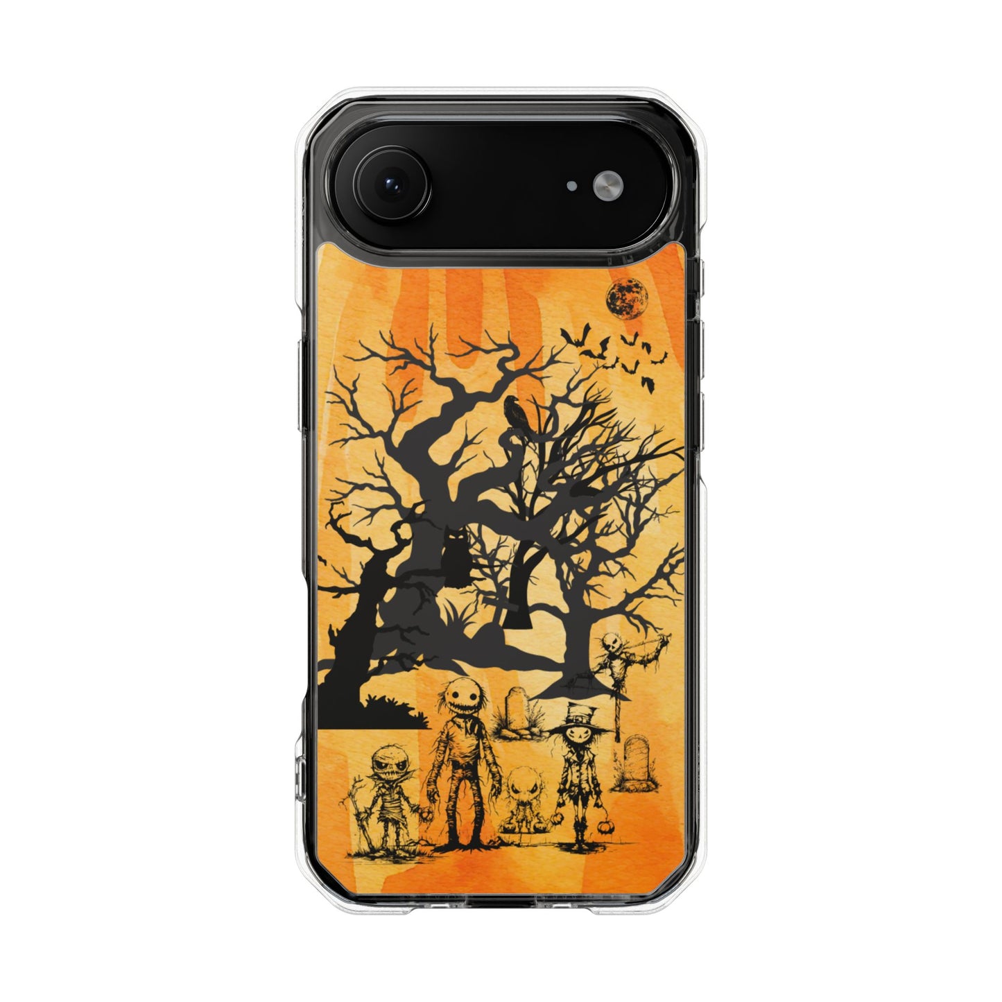 Clear Magnetic Phone Case – Hollow Night