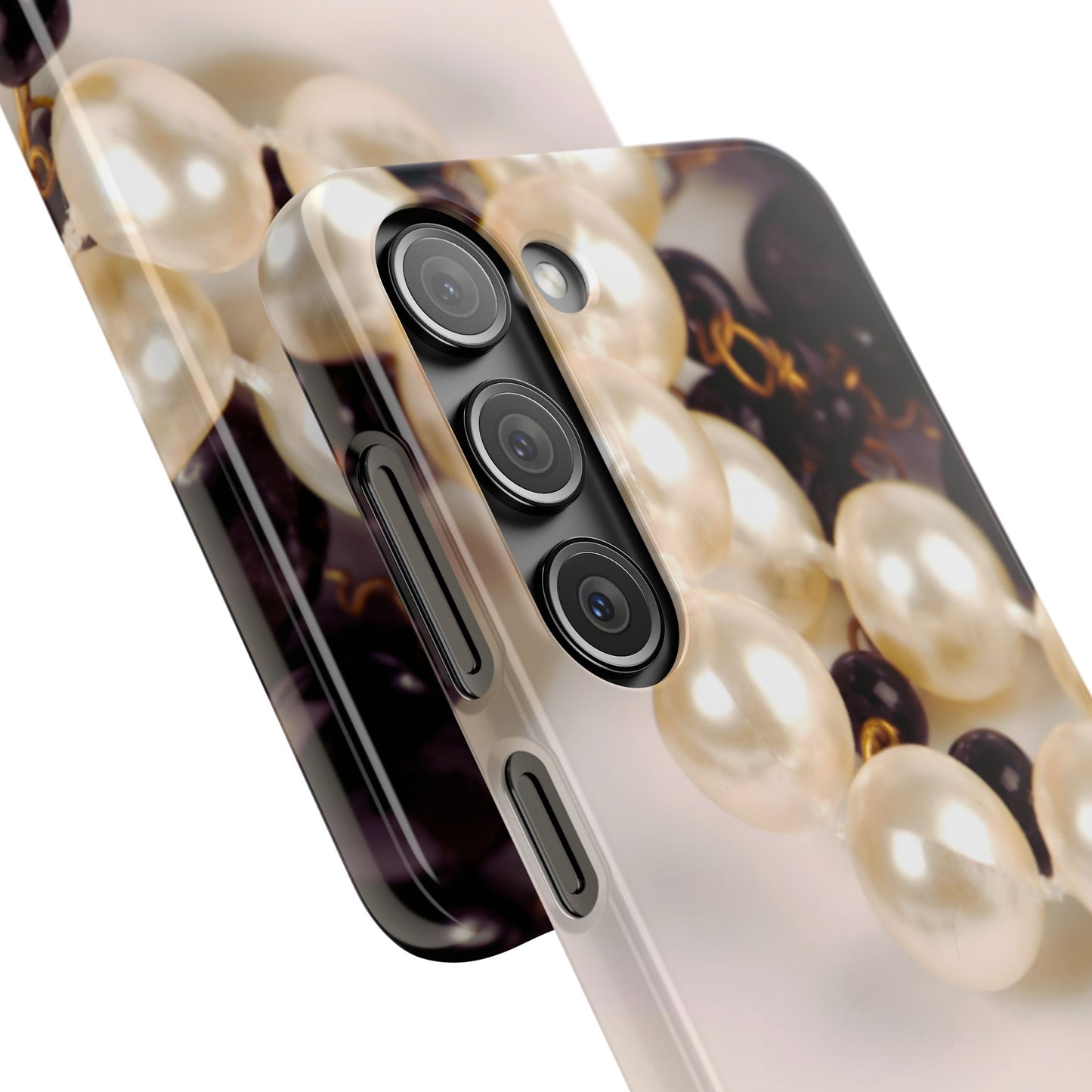 Snap Phone Case – Noir Pearl