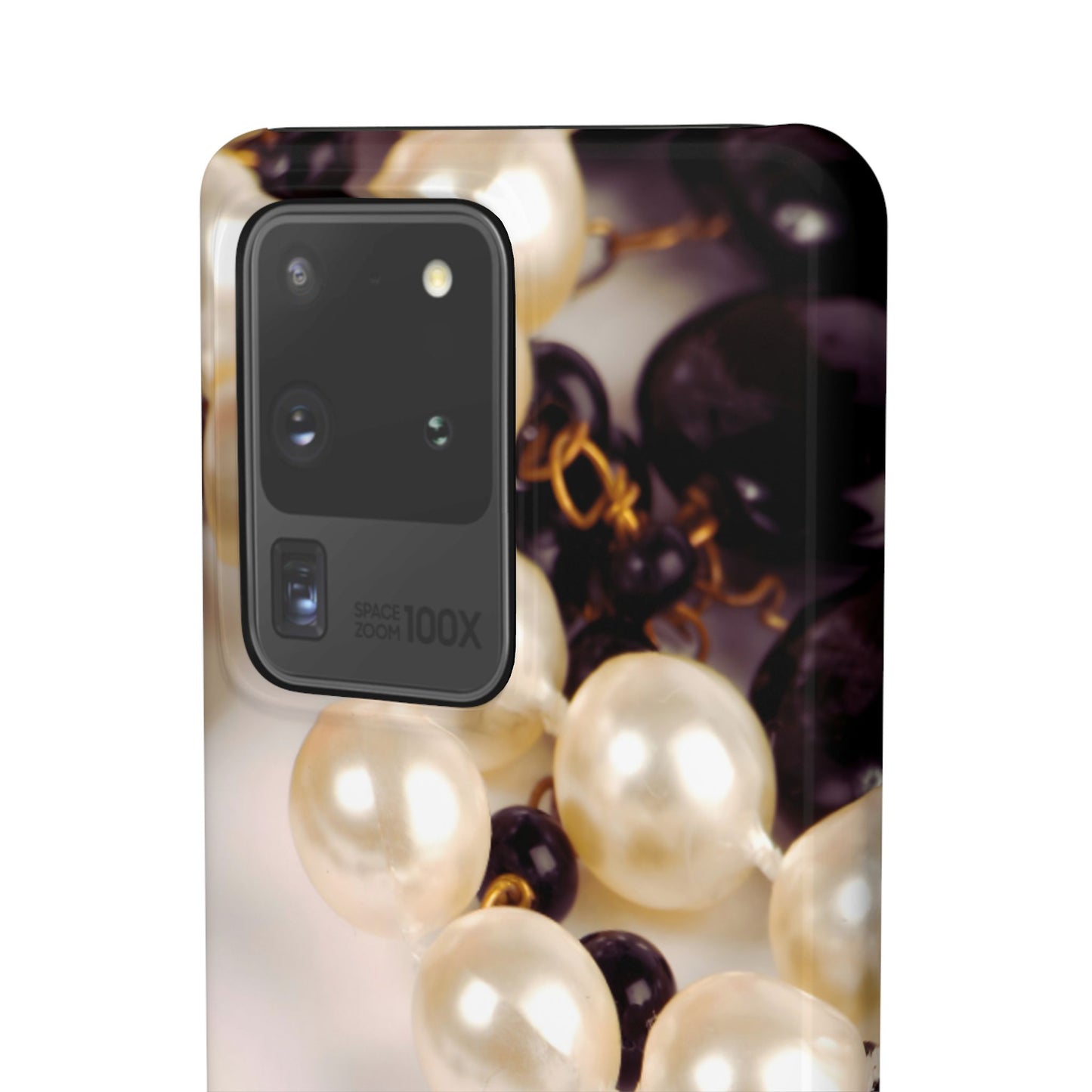 Snap Phone Case – Noir Pearl