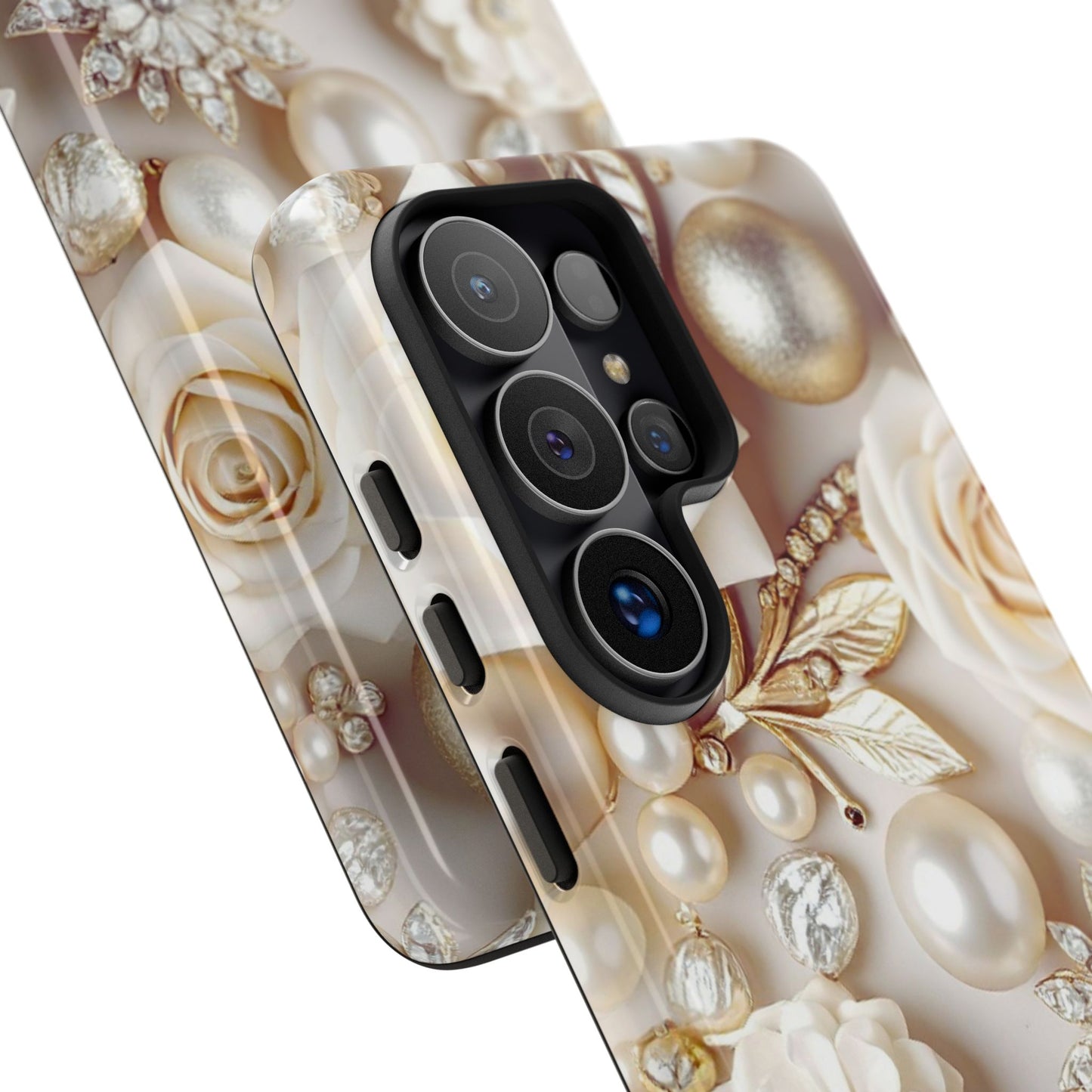Protective Phone Case – Ivory Opulence