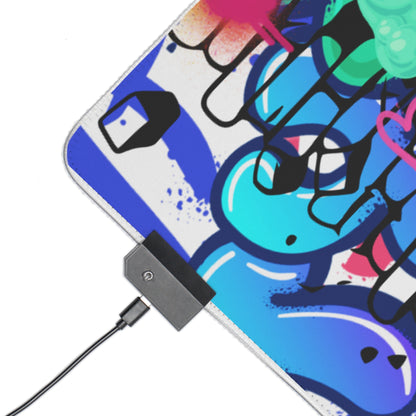 Gaming LED Desk Mat – Dead Loud
